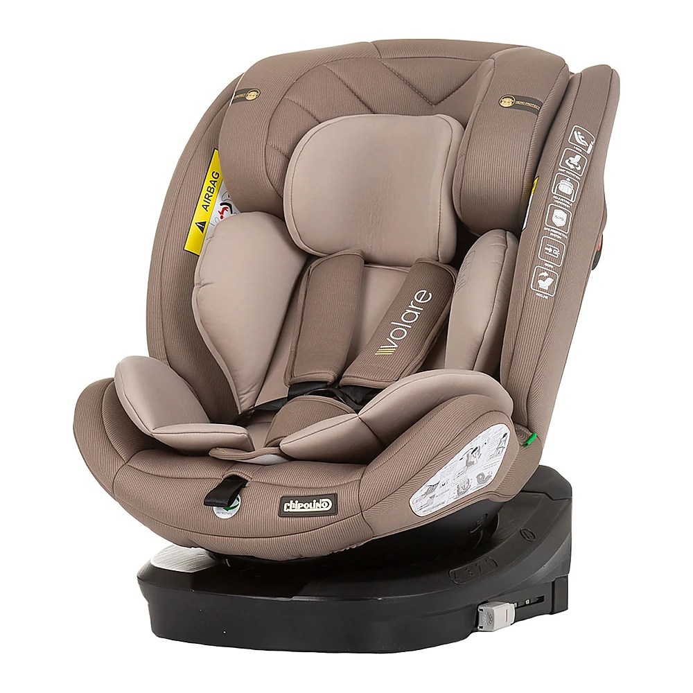 Scaune auto - Scaun auto Chipolino Volare Isofix Macadamia