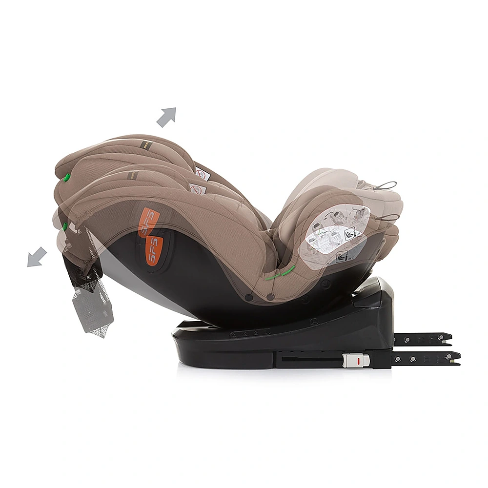 Scaun auto Chipolino Volare Isofix Macadamia [8]