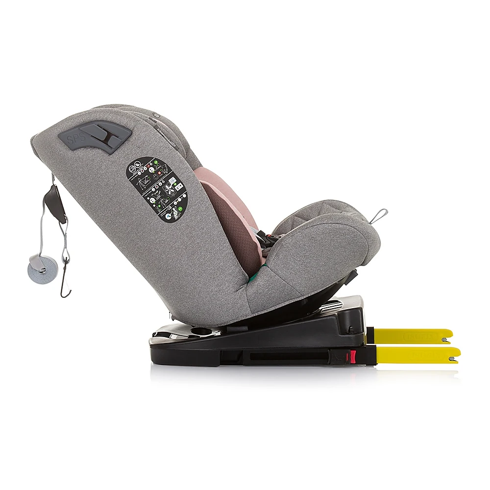 Scaun auto Chipolino X Factor I-Size 40-150 cm flamingo cu sistem Isofix [6]