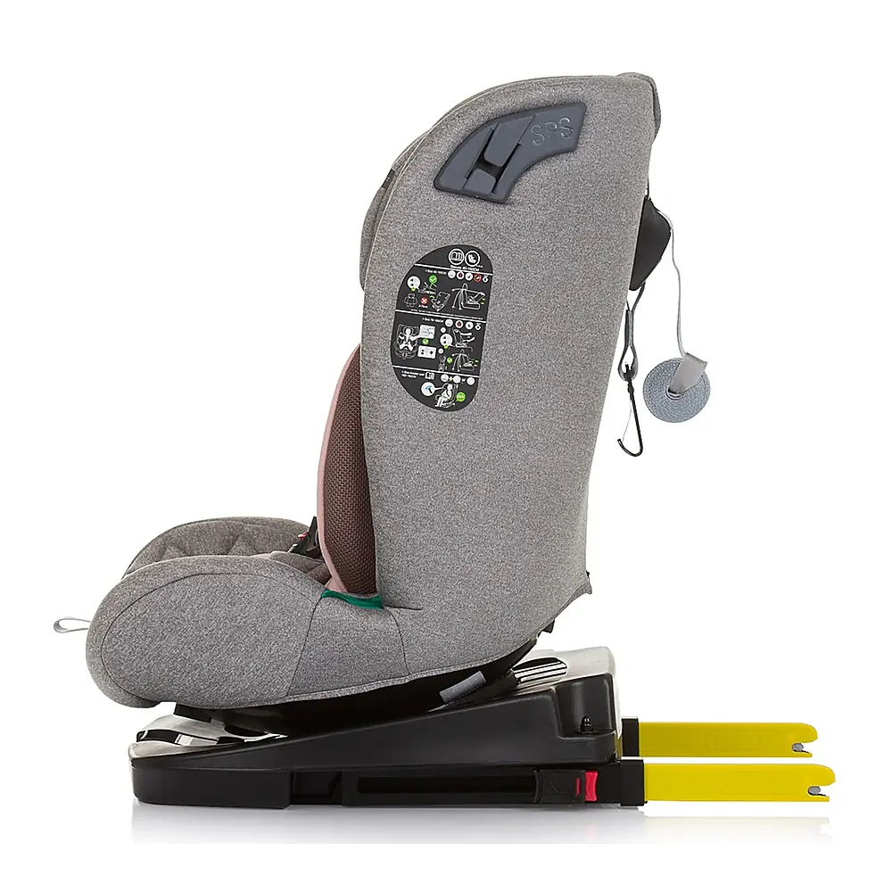 Scaun auto Chipolino X Factor I-Size 40-150 cm flamingo cu sistem Isofix [3]