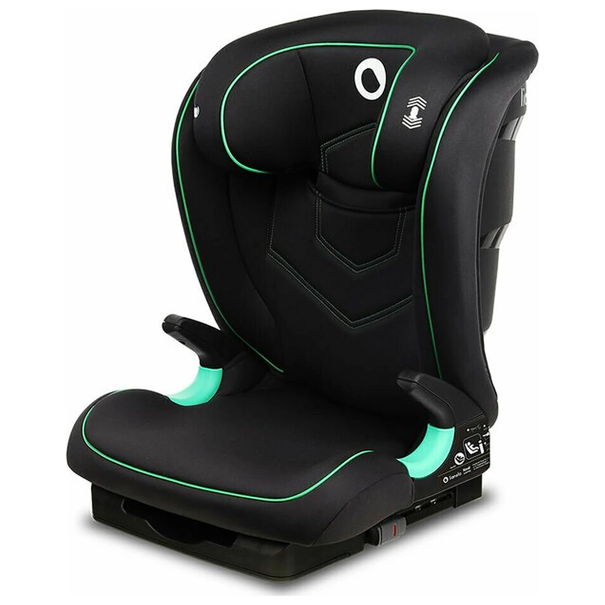 Scaune auto grupa 100-150 cm (15-36 kg) - Scaun auto i-Size, Lionelo, Neal, 15-36 Kg, 100-150 cm, Isofix, Negru 12 ani