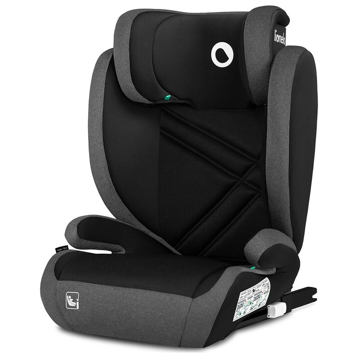 Scaune auto grupa 100-150 cm (15-36 kg) - Scaun auto, Lionelo, Hugo i-Size, 100-150 cm, 4-12 ani, Gri