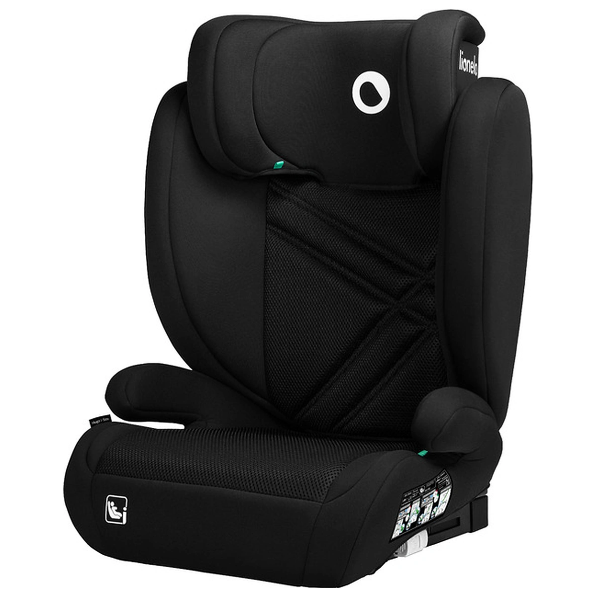 Scaune auto grupa 100-150 cm (15-36 kg) - Scaun auto, Lionelo, Hugo i-Size, Universal, Orientare in directia sensului de mers, Reglabil, Conform standardului de