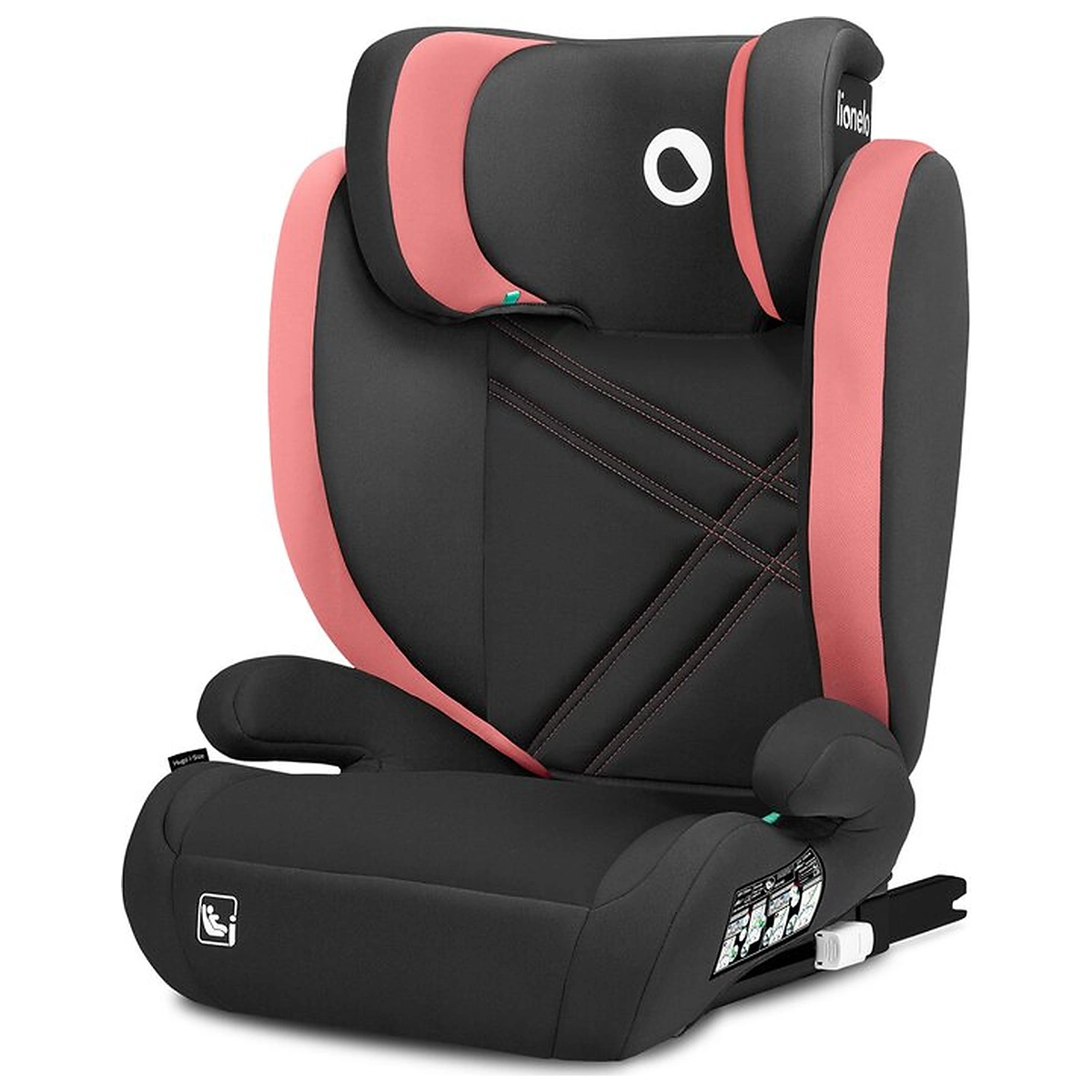 La plimbare - Scaun auto, Lionelo, Hugo i-Size, Universal, Orientare in directia sensului de mers, Reglabil, Conform standardului de