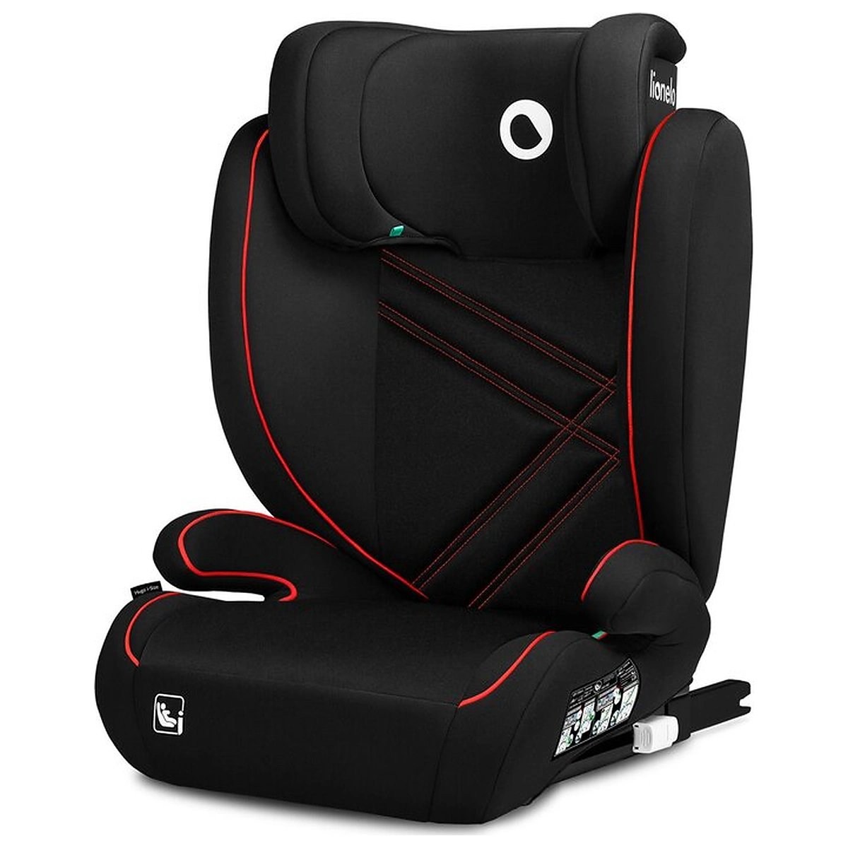 La plimbare - Scaun auto, Lionelo, Hugo i-Size, Universal, Orientare in directia sensului de mers, Reglabil, Conform standardului de