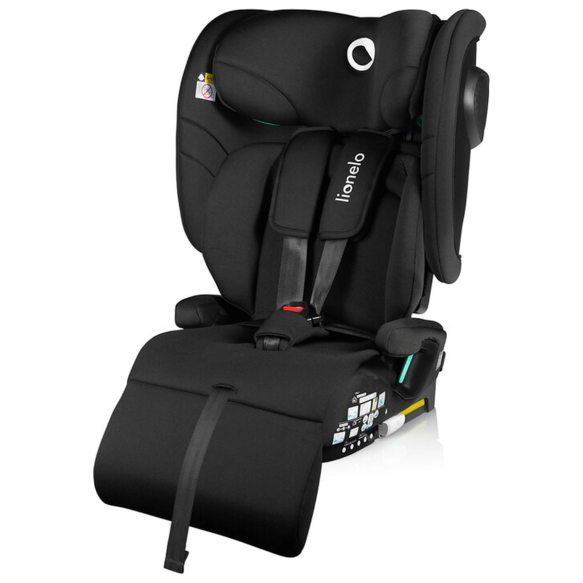 La plimbare - Scaun auto pliabil, Lionelo, Nelly, i-Size, 76- 150 cm, Tetiera reglabila in 15 pozitii, Spatar reglabil in 4 pozitii,