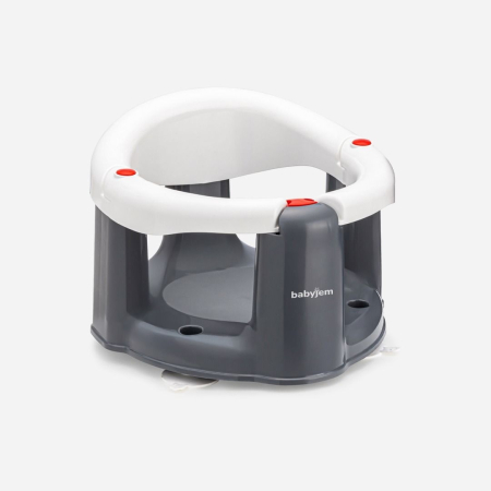 Baita celor mici - Scaun de baie bebelusi Bath and Feeding BabyJem, alb