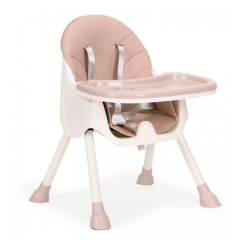 Scaun de masa 2 in 1 Ecotoys - Roz 6 luni [2]