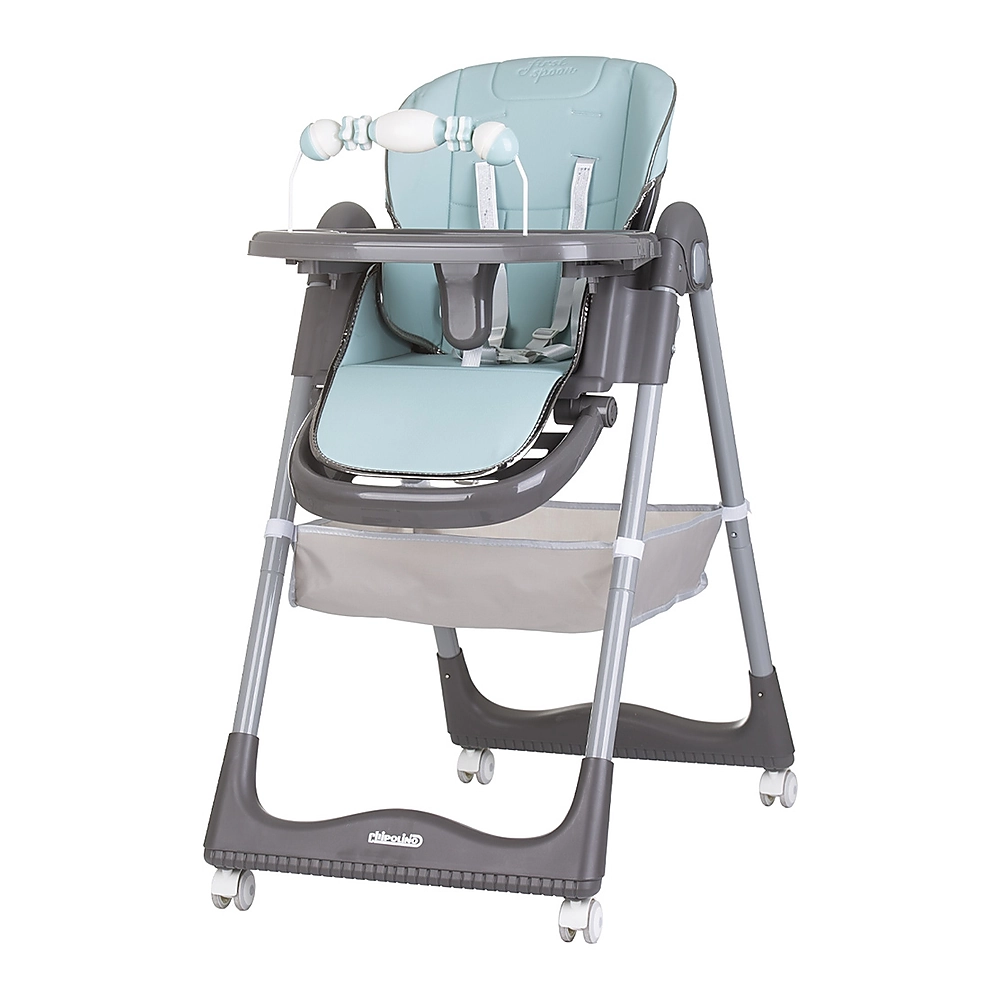 Scaune de masa - Scaun masa bebelusi Chipolino First Spoon teal 6-15 kg