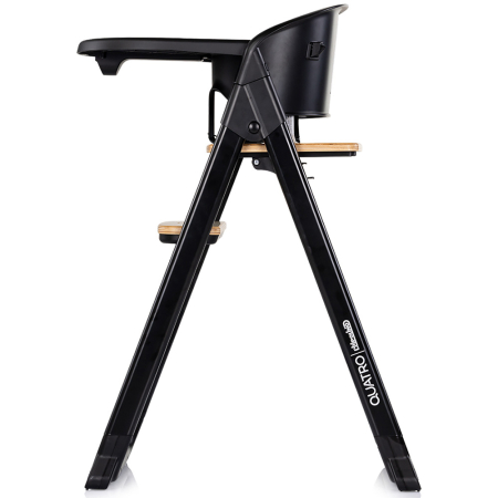 Scaun de masa Chipolino Quatro 4 in 1 (scaun de masa, balansoar, turn de invatare, scaun adulti), Charcoal [4]