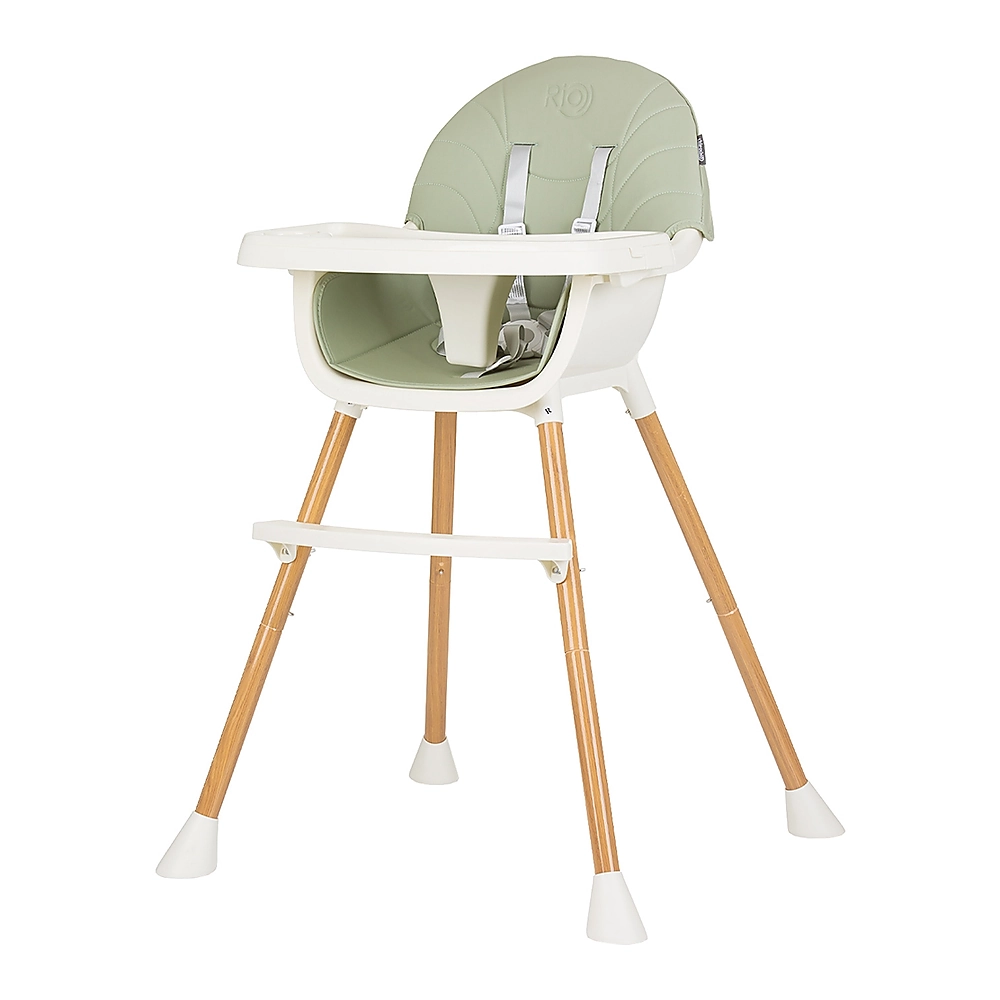 Scaune de masa - Scaun de masa Chipolino Rio 2 in 1 aloe