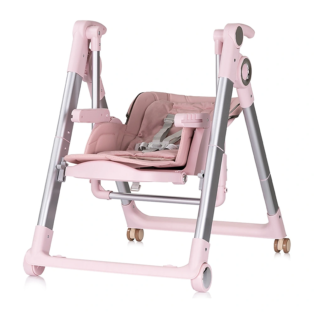 Scaun de masa Chipolino Super Chef 2 in 1, Pink marshmallow [2]