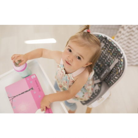 Scaun de masa, Lionelo, Koen, 2 in 1, Transformabil, Sustine 30 kg, 6 luni+, Bej [20]