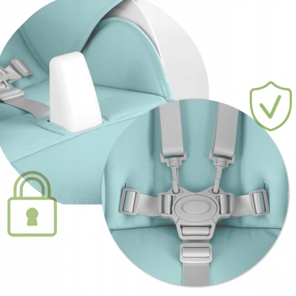 Scaun de masa multifunctional Nukido Belo - Albastru deschis [3]