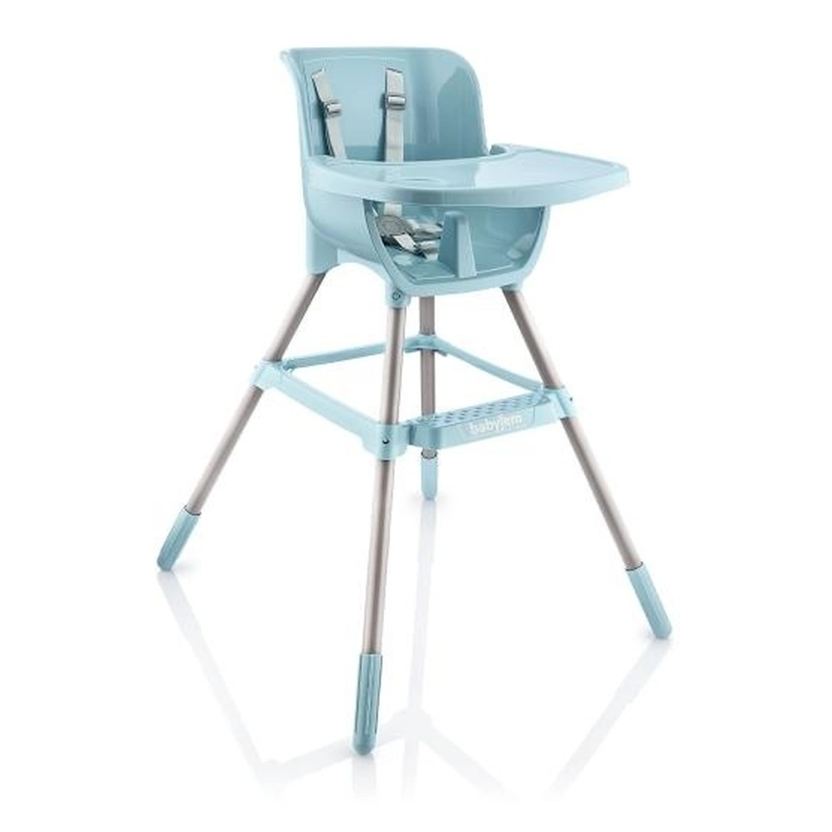 Ora mesei - Scaun de masa pentru copii, BabyJem, turcoaz