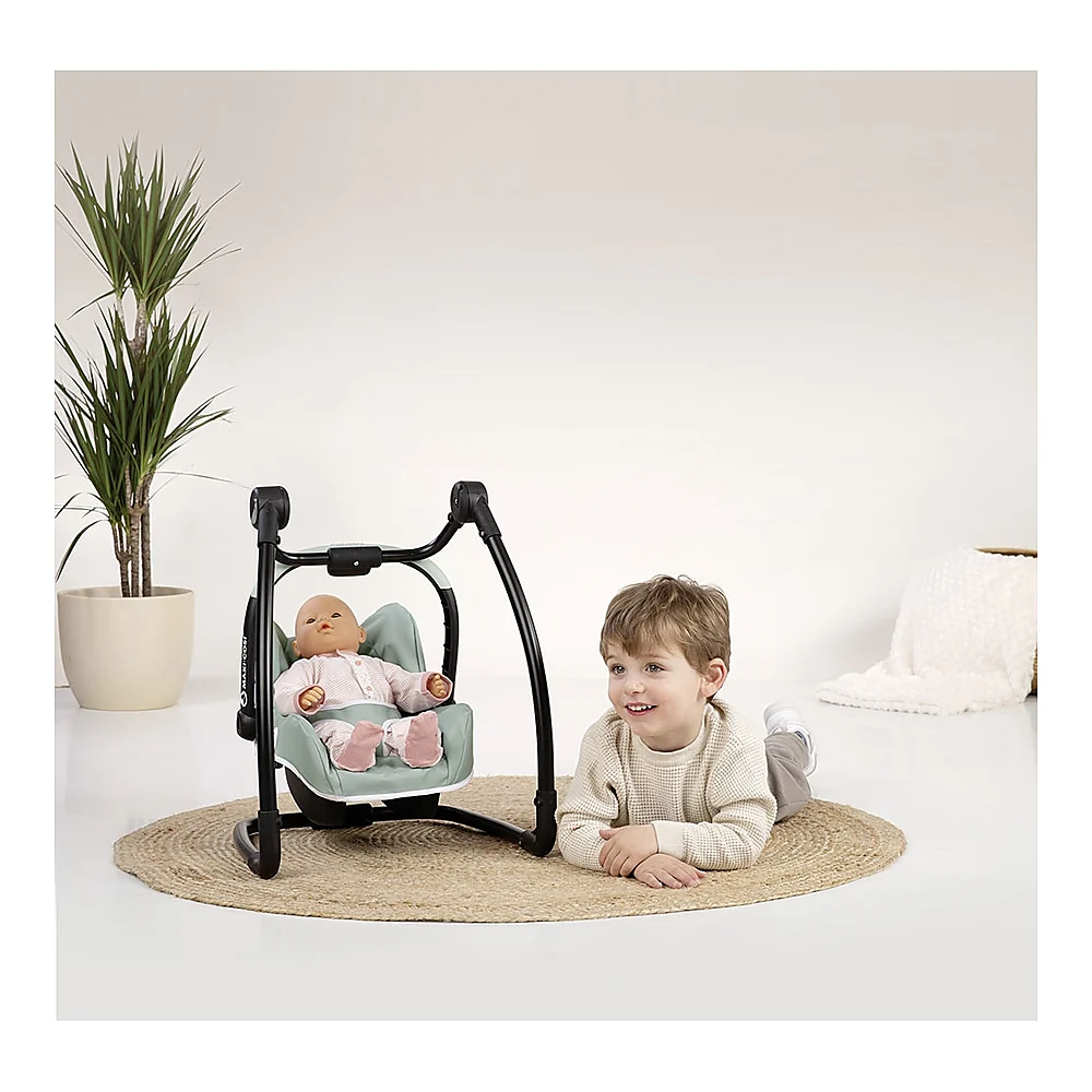 Scaun de masa pentru papusi Smoby Maxi Cosi Quinny 3 in 1 albastru [3]