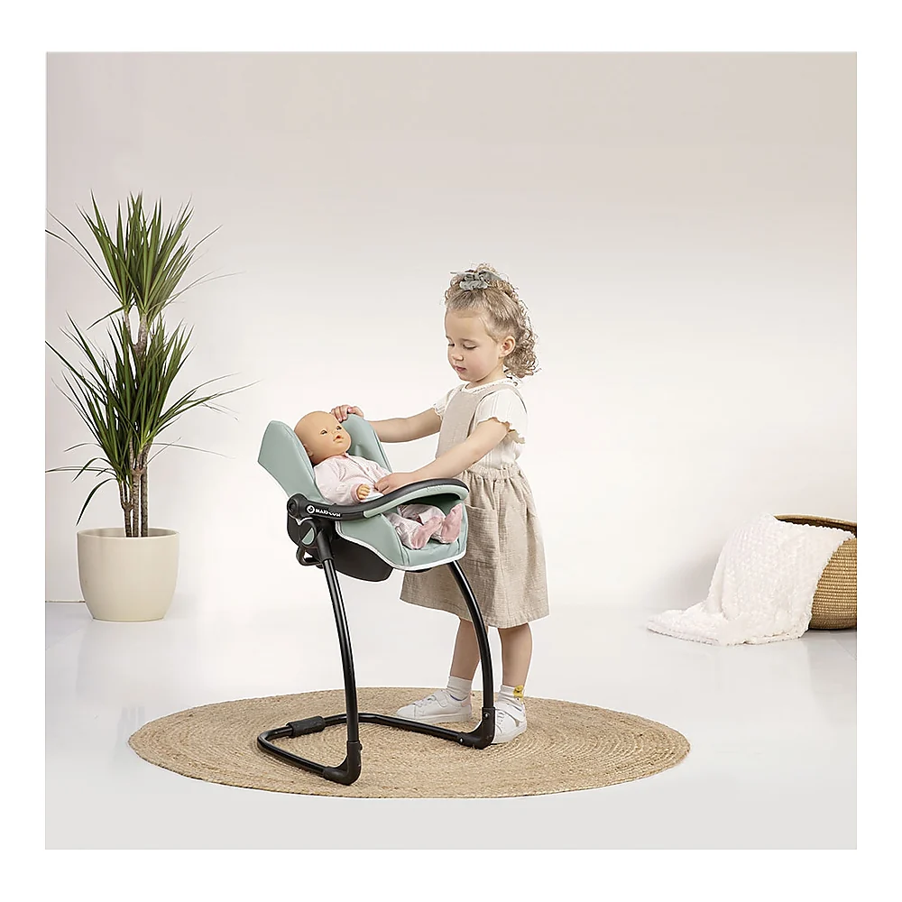 Scaun de masa pentru papusi Smoby Maxi Cosi Quinny 3 in 1 albastru [4]