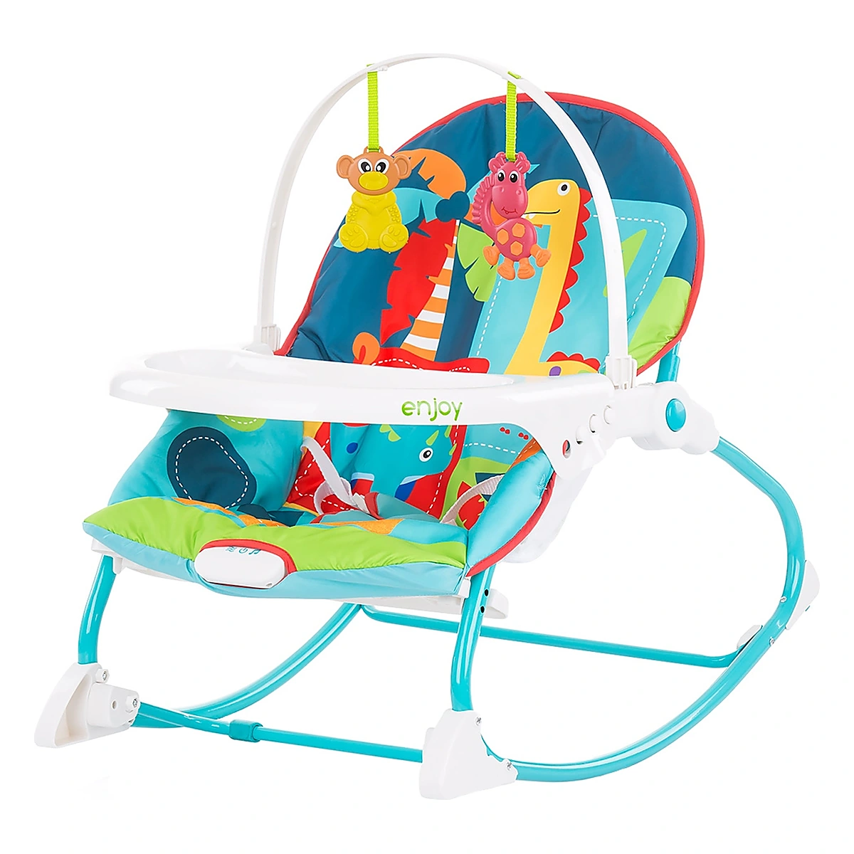 Balansoare si leagane bebelusi - Scaunel balansoar Chipolino Enjoy, Blue