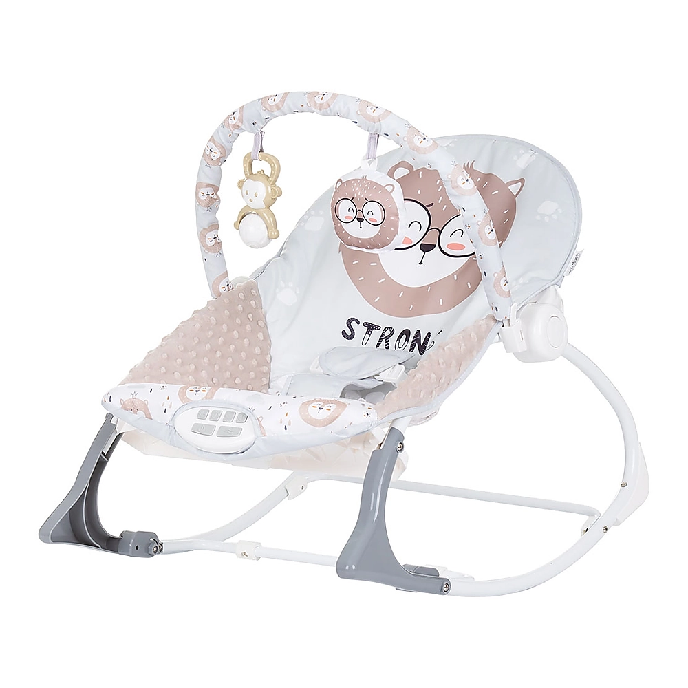 Balansoare si leagane bebelusi - Scaunel Balansoar Chipolino Melody cu Vibrații și Melodii