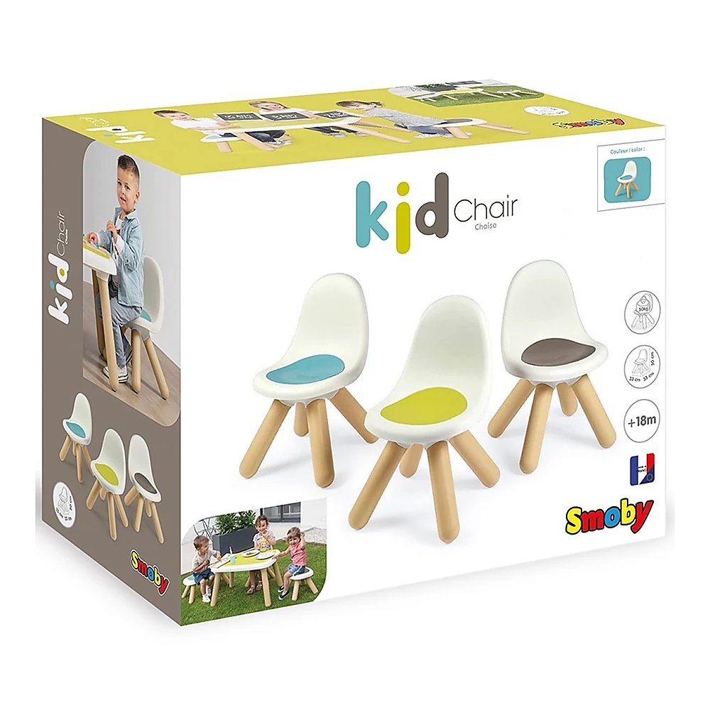 Scaunel cu spatar pentru copii Smoby albastru [5]