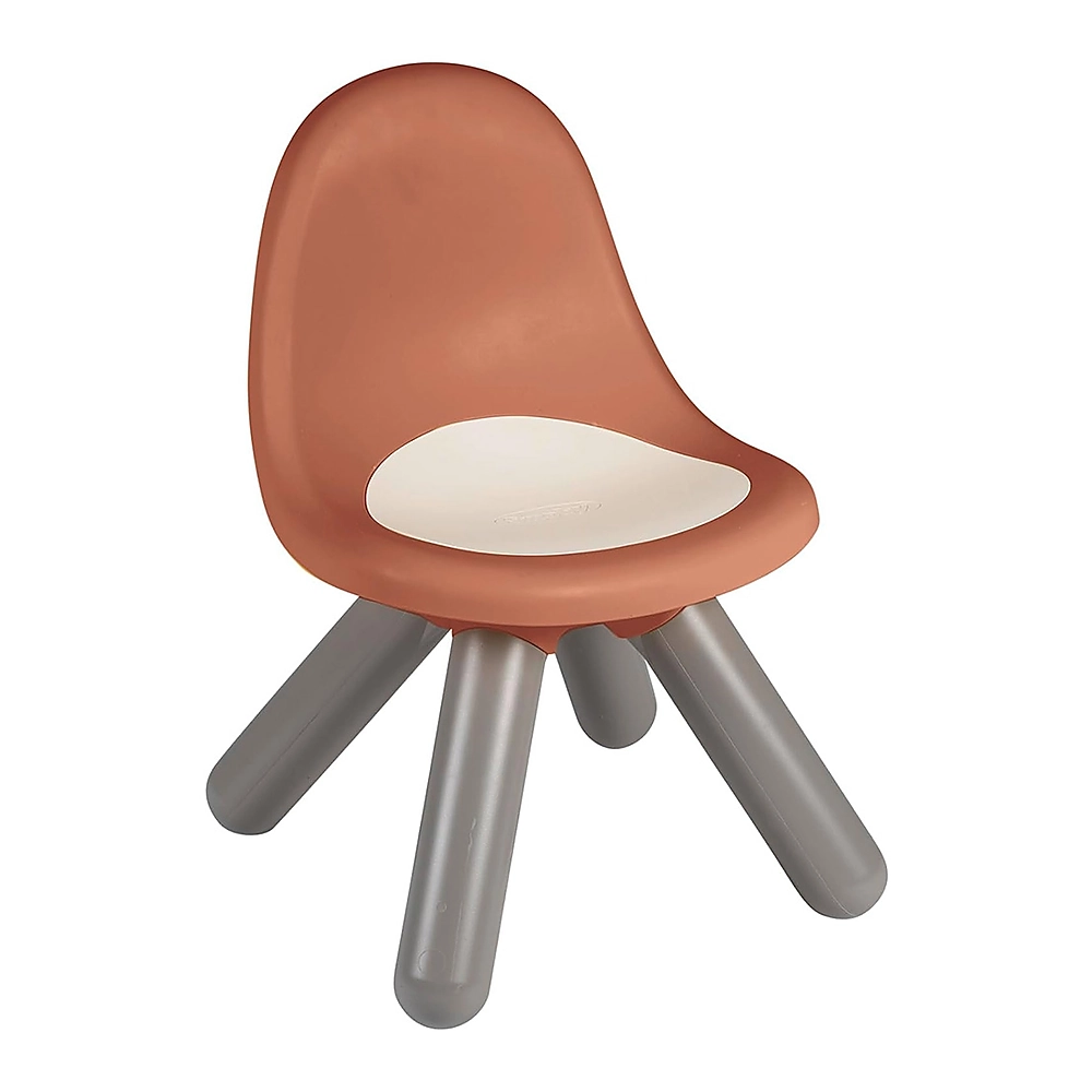 Decoratiuni si mobila - Scaunel cu spatar pentru copii Smoby Life, Terra cotta