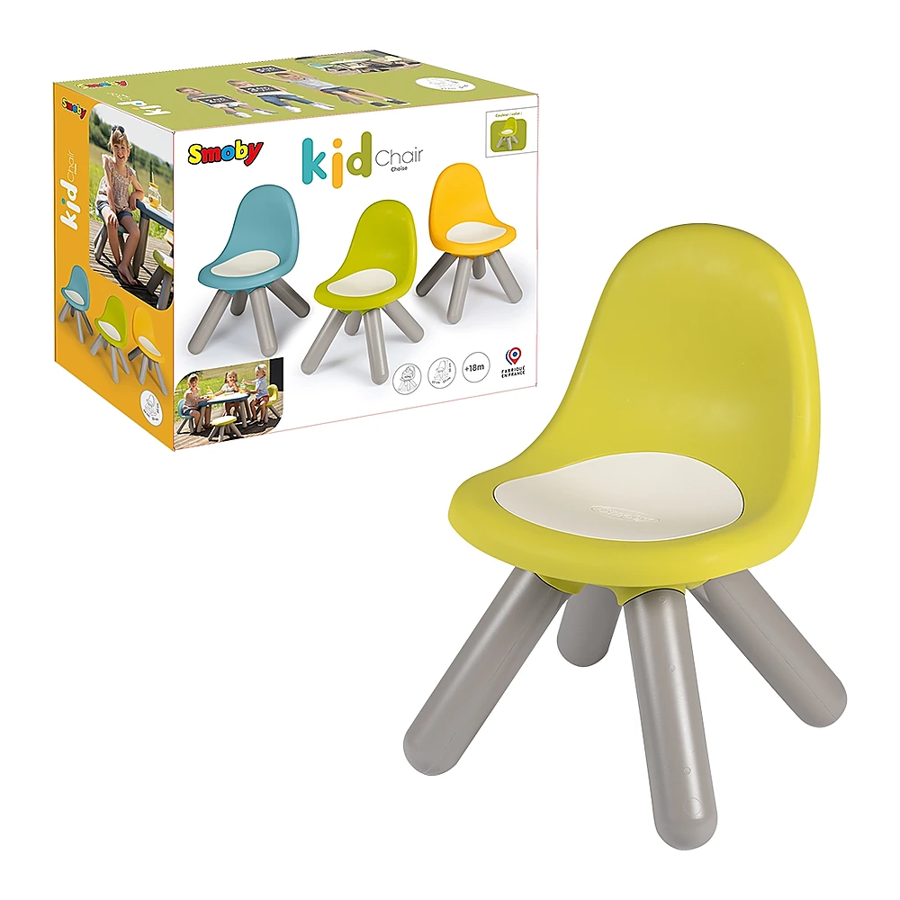 Scaunel cu spatar pentru copii Smoby verde [4]