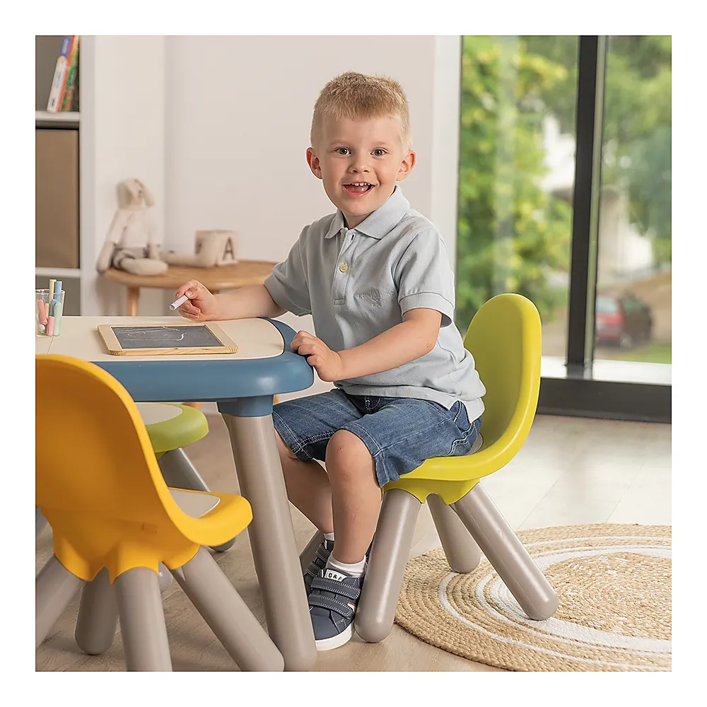 Scaunel cu spatar pentru copii Smoby verde [2]