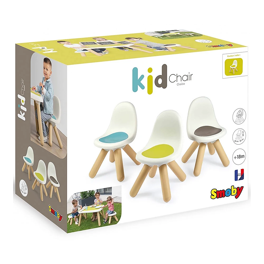 Scaunel cu spatar pentru copii Smoby verde [3]