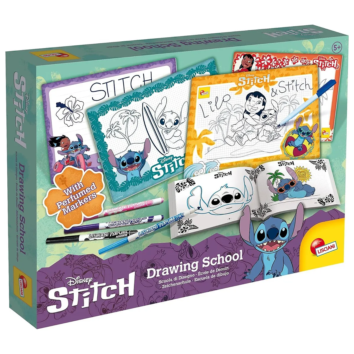 Desen, pictura si modelare - Scoala de desen - Stitch LISCIANI 5 ani