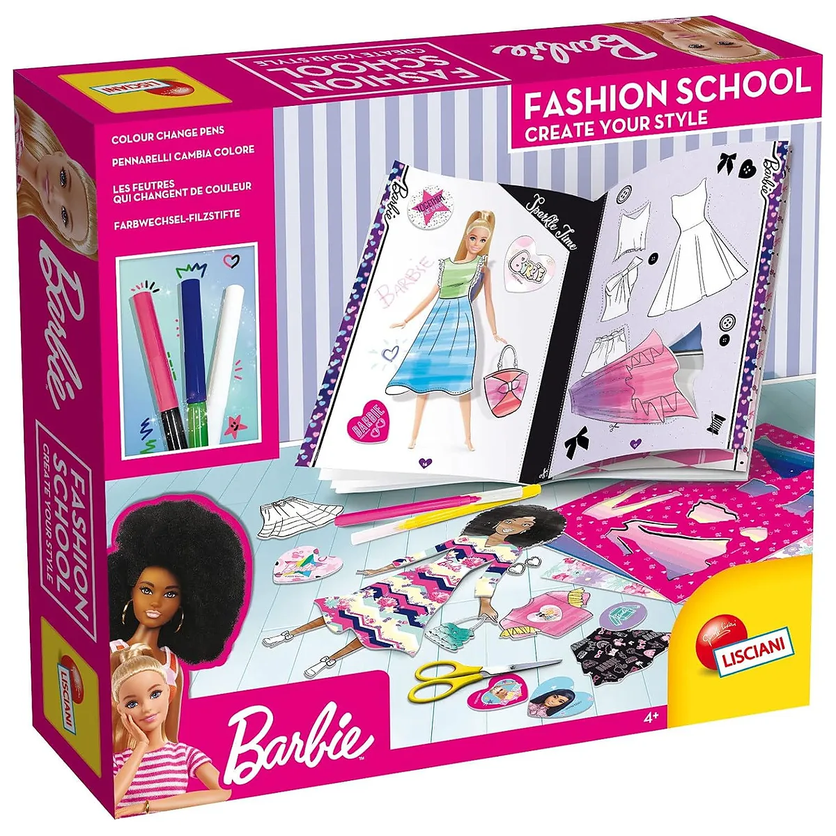 Jocuri si creativitate - Scoala de moda - Barbie LISCIANI 4 ani+