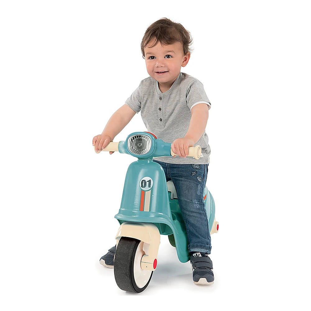 Scuter Smoby Scooter Ride-On albastru [5]