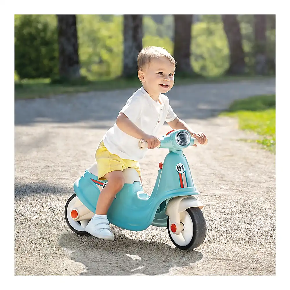 Scuter Smoby Scooter Ride-On albastru [9]