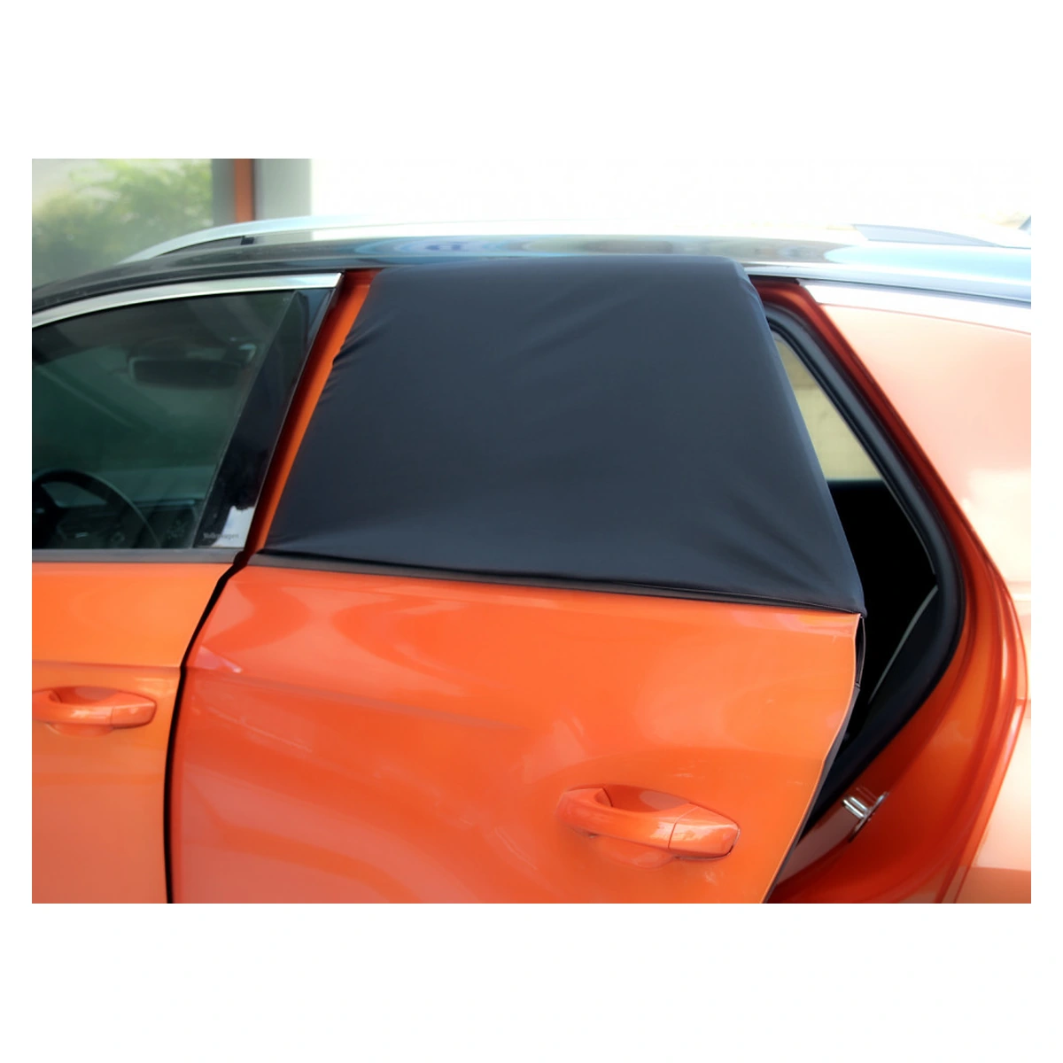 Set 2 bucati parasolar auto BabyJem Sun Shade Cover (Model: 47x107 cm) [5]