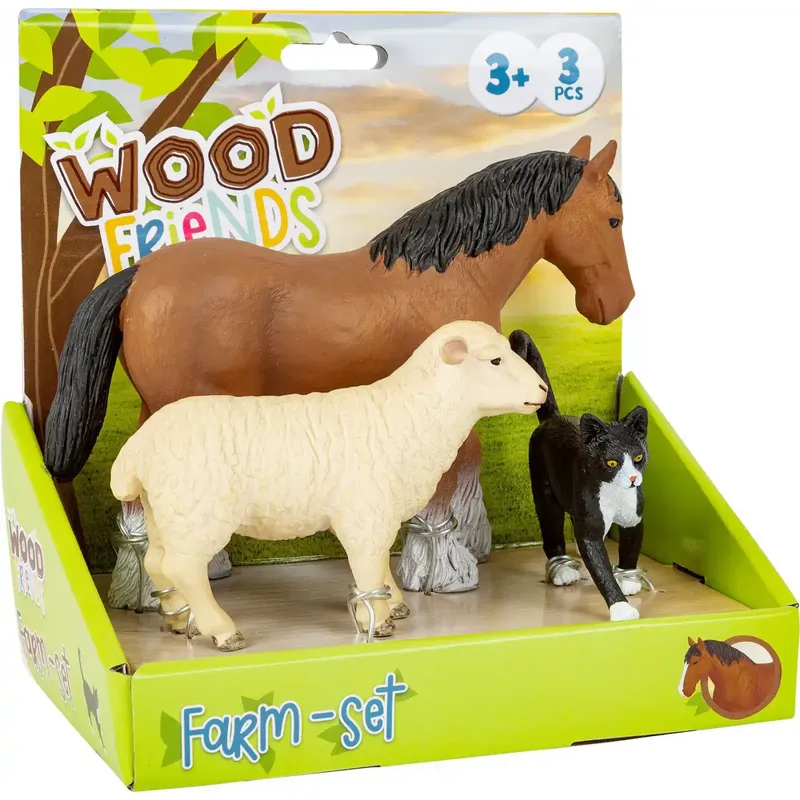 Set figurine - Set 3 figurine Animale de la Ferma