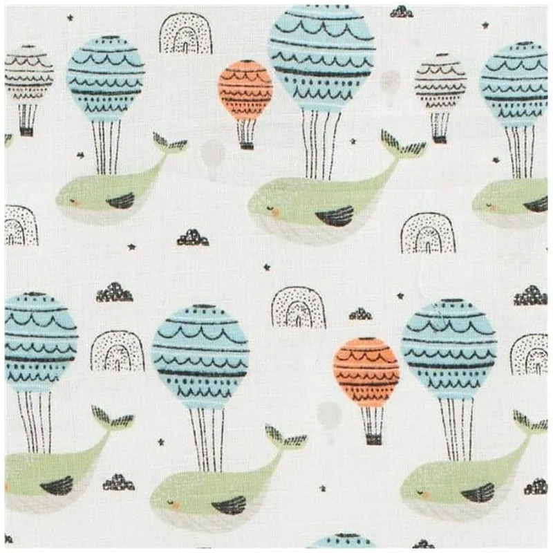 Set 3 scutece, New Baby, Multifunctionale, bumbac 100%, 70x80 cm, Boy [4]