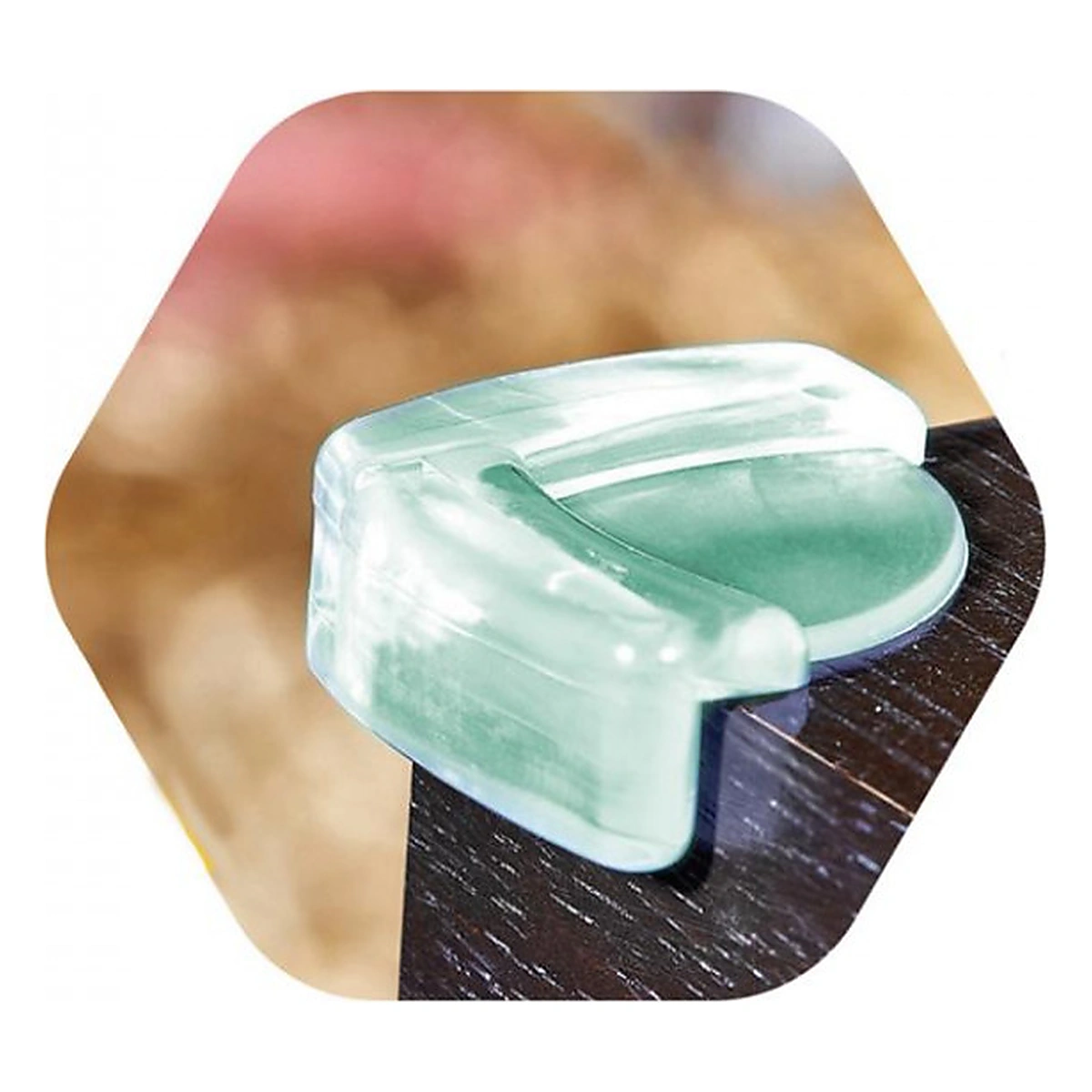 Protectii si seturi de siguranta - Set 4 protectii pentru colturi mobila BabyJem