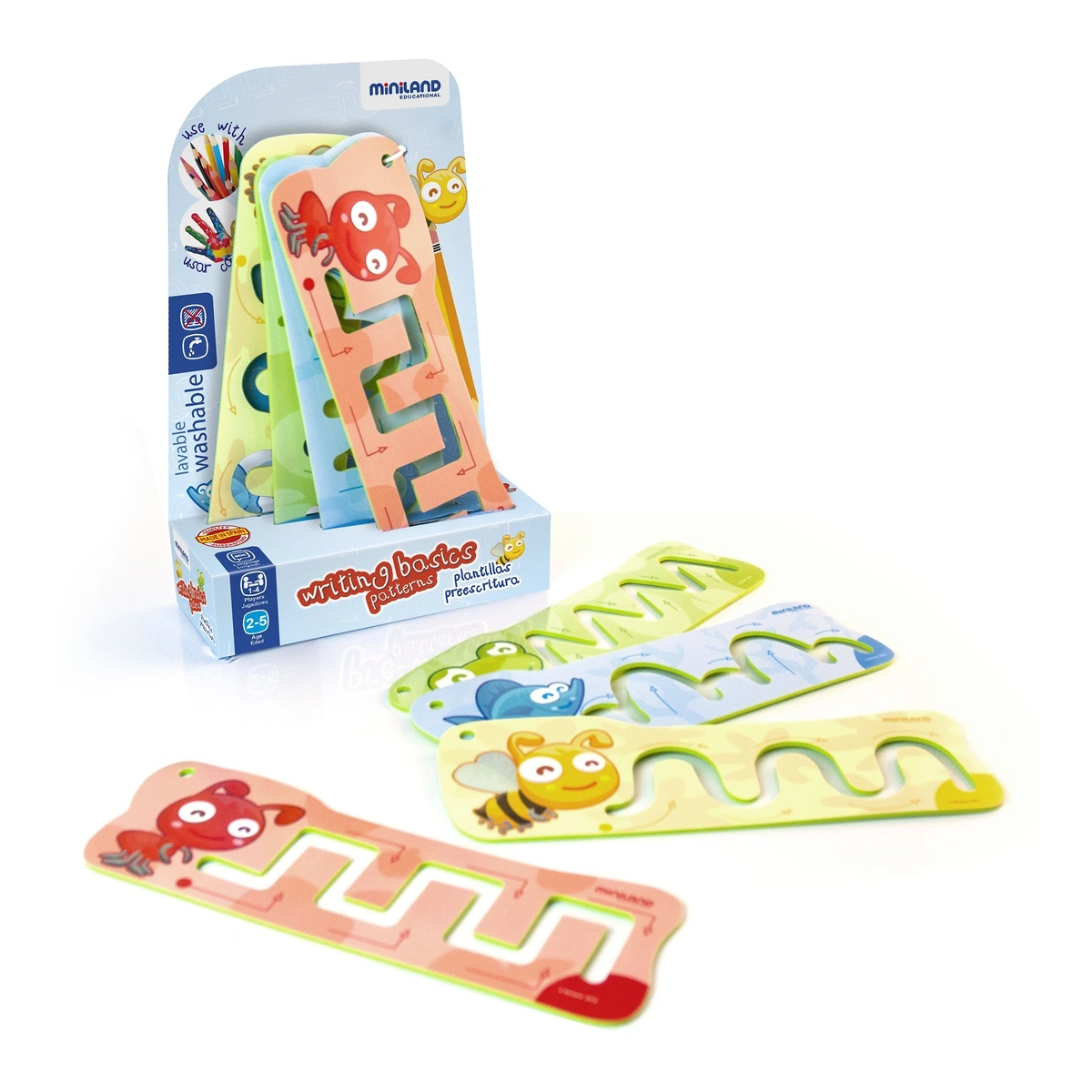 Jucarii educative - Set 4 tablite prescriere - Miniland