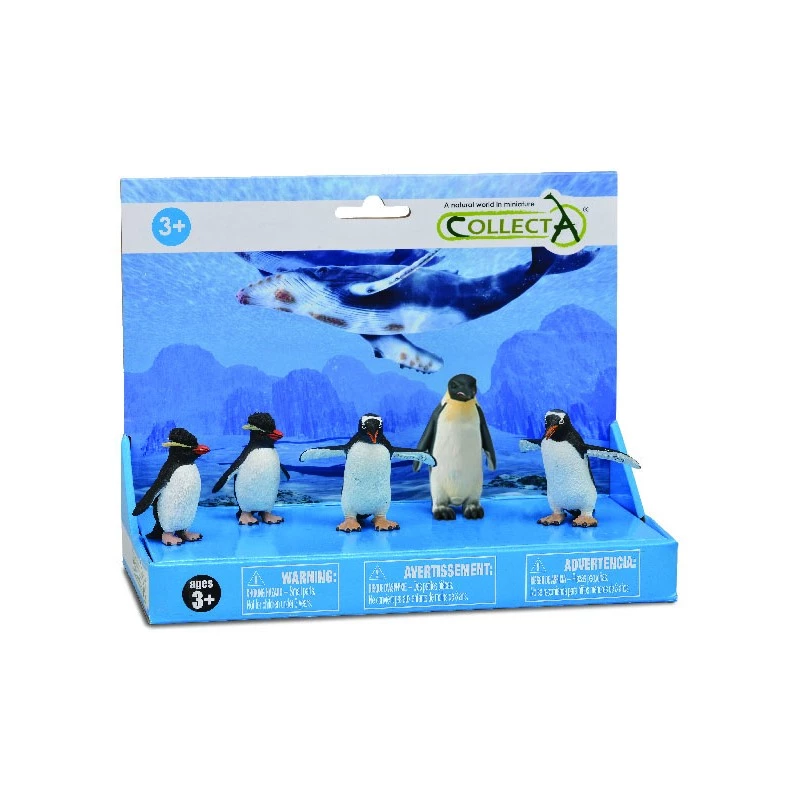 Jucarii - Set 5 figurine Pinguini