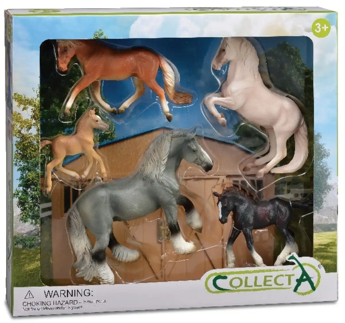 Jucarii - Set 5 figurine viata cailor