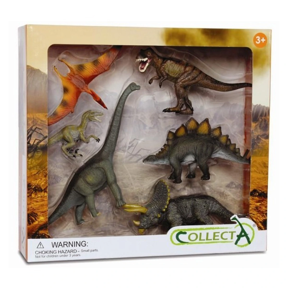 Figurine - Set 6 figurine preistorice, dinozauri
