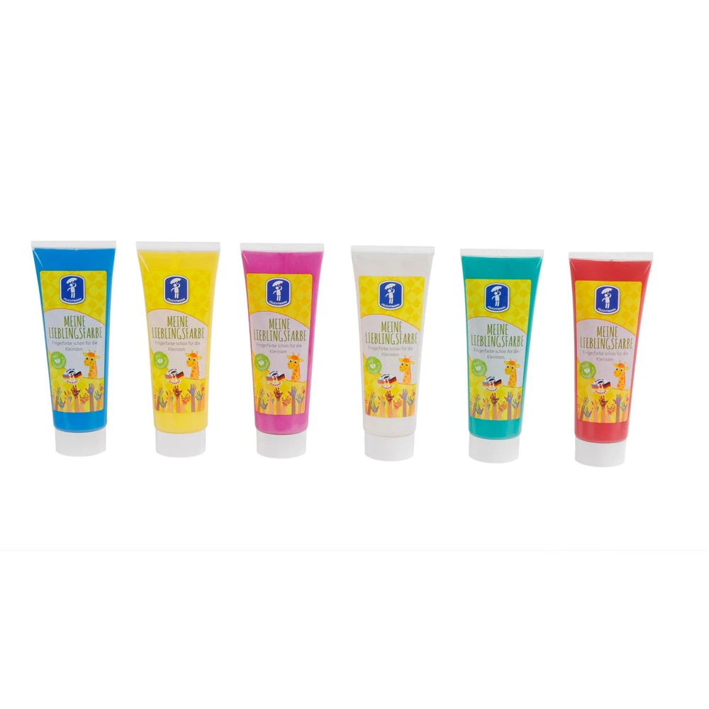 Set vopsea degetele FEUCHTMANN 6 culori 2 ani+ [3]