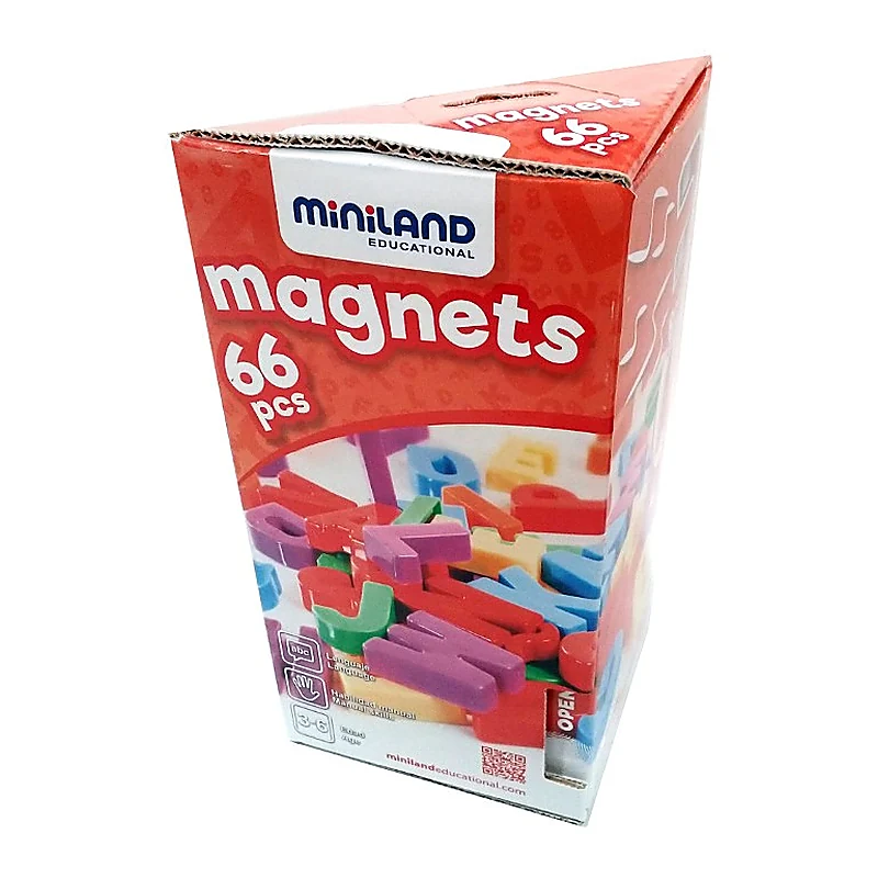 Set 66 litere mari magnetice - Miniland [2]