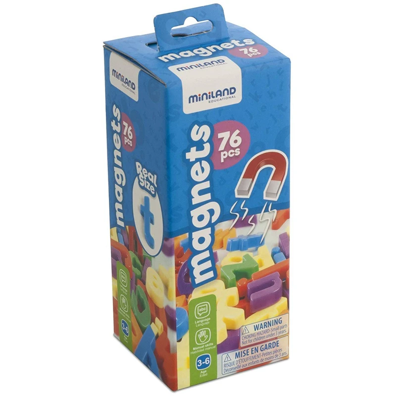 Set 66 litere mici magnetice - Miniland [3]