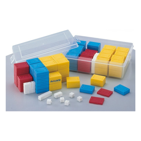 Jucarii educative - Set 76 greutati din plastic - Miniland