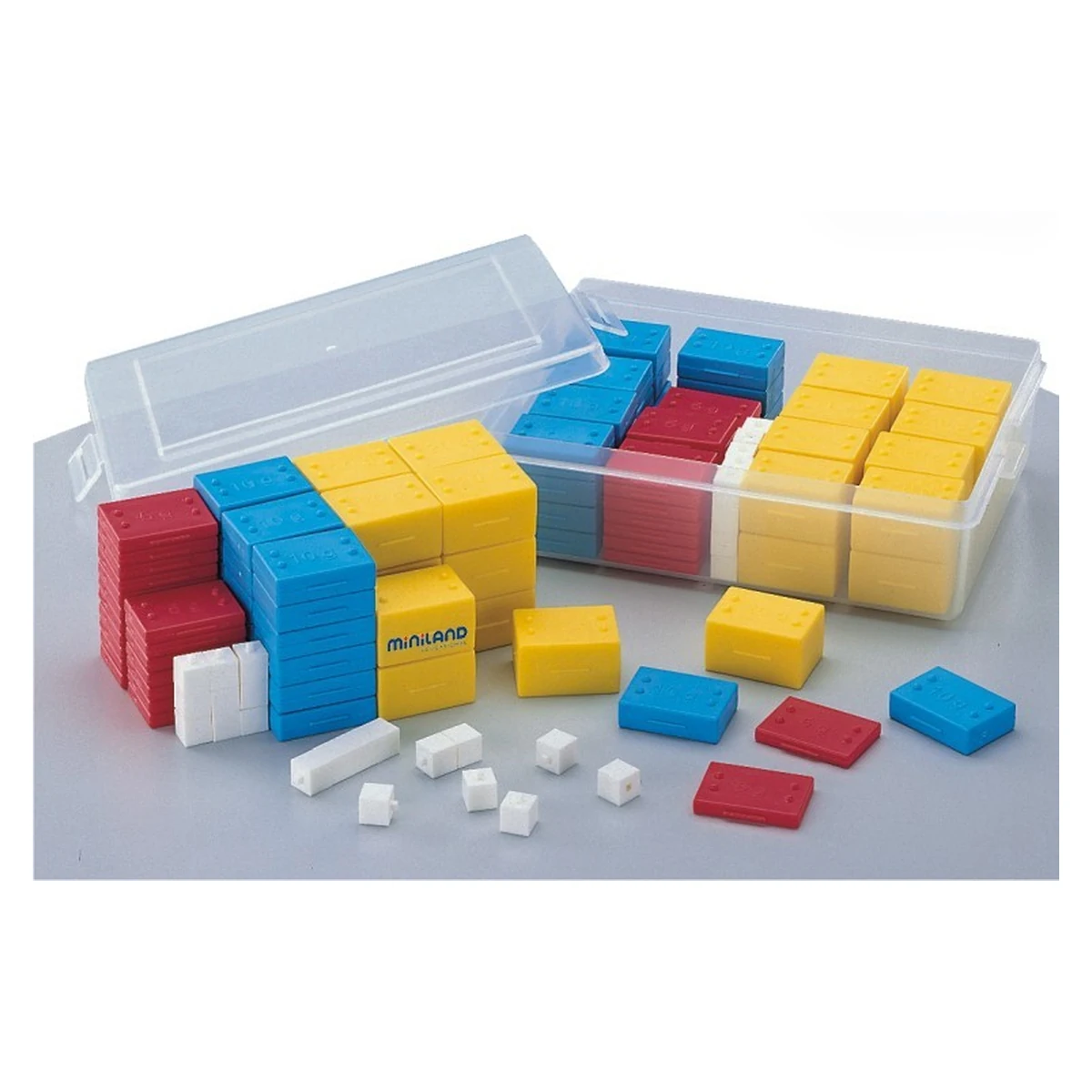 Jucarii - Set 76 greutati din plastic - Miniland