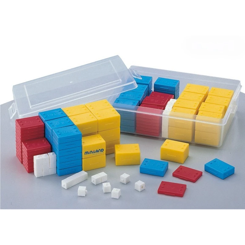 Jucarii educative - Set 76 greutati din plastic - Miniland