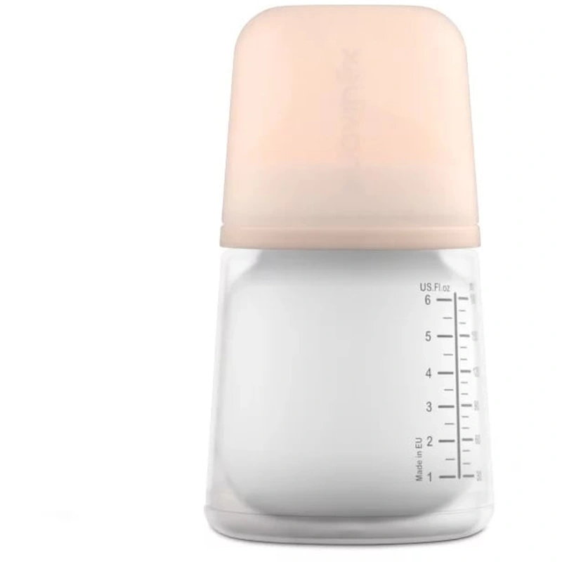 Set biberon anticolici 180 ml + tetină cu debit variabil + săculeț silicon Zero Zero Suavinex [3]