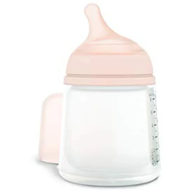 Set biberon anticolici 180 ml + tetină cu debit variabil + săculeț silicon Zero Zero Suavinex [2]