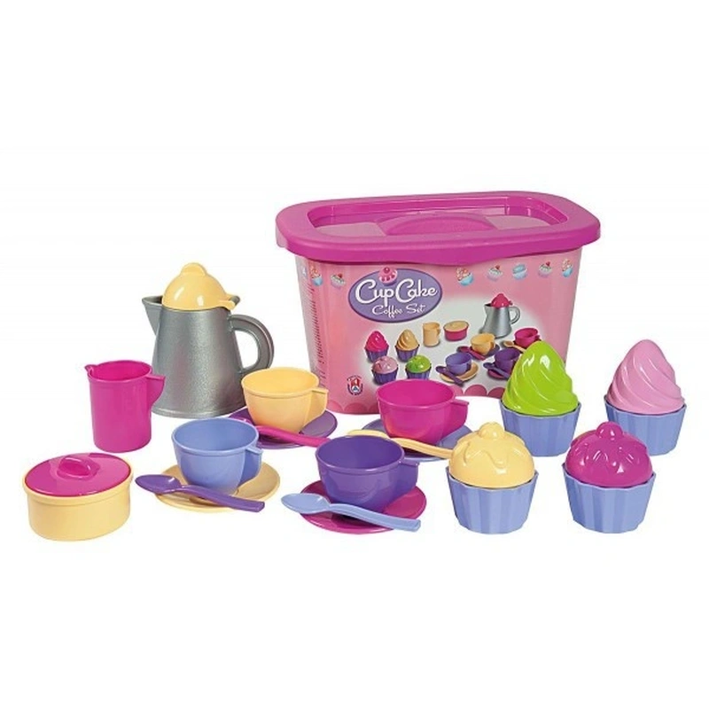 Fructe, legume, alimente - Set cafea cu briose Androni Giocattoli