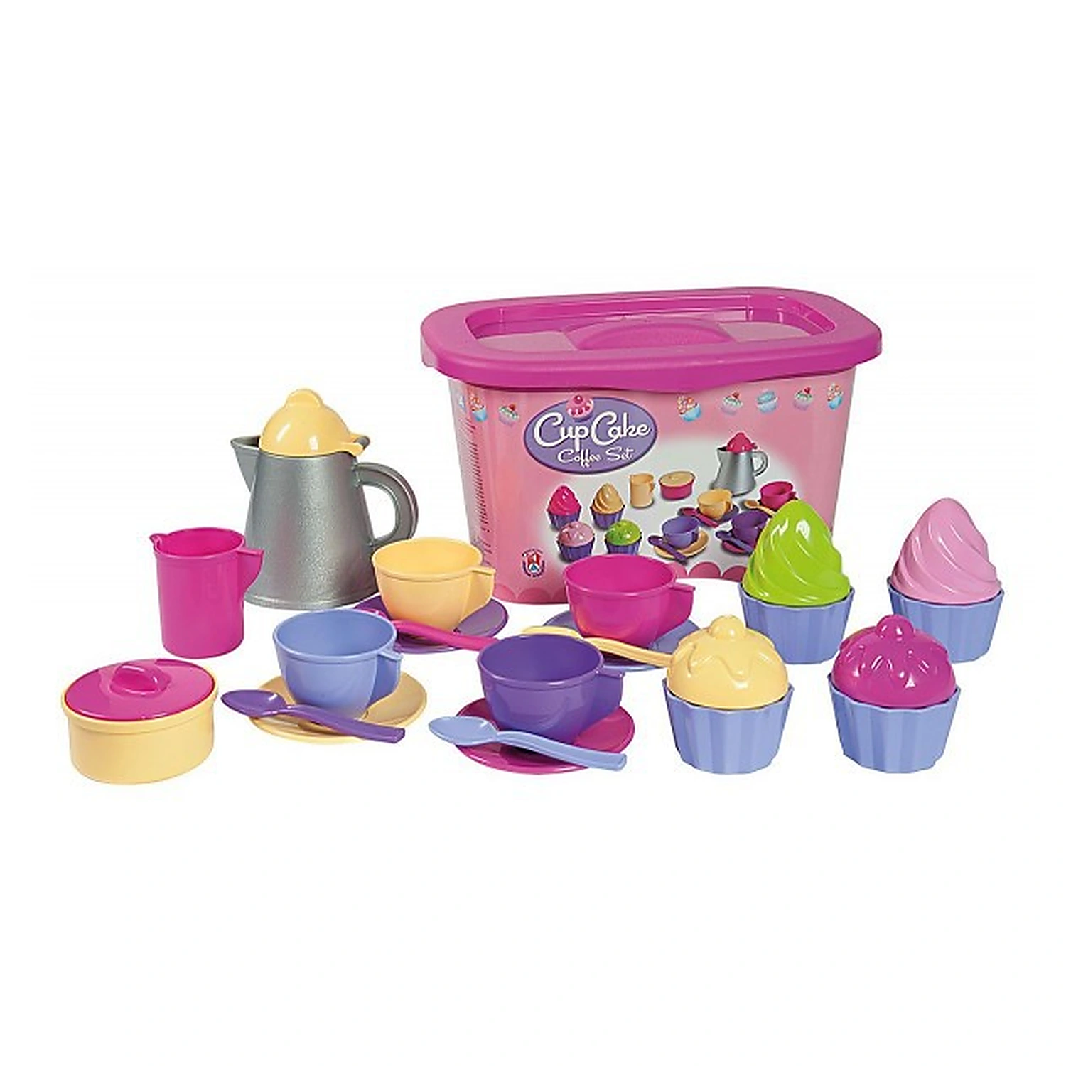 Fructe, legume, alimente - Set cafea cu briose Androni Giocattoli